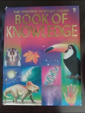 MAKE OFFER Deals Usborne Book of Knowledge - Colorful Science & Nature Hardcover